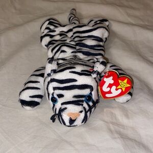 Blizzard the White Tiger Beanie Baby
